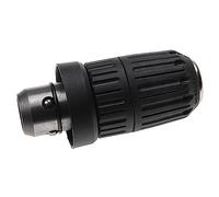 vhbw mandril de acción rápida compatible con Bosch GBH 2600, GBH 3000, GBH 2-28 F, GBH 2-28 DFV, GBH 2-26 F destornilladores, taladros, negro