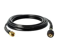 vhbw Manguera de extensión 5 m compatible con Kärcher K 2 Home | K 210 plus hidrolimpiador con conexión de rosca M22 x 1,5 negro