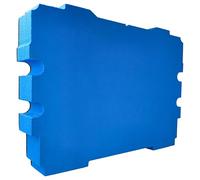 vhbw Pieza de espuma compatible con Festool Systainer T-LOC caja de herramientas - espuma rígida, 61 mm Azul