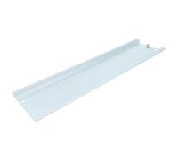 vhbw Riel perfil compatible con Siemens Simatic S7-300 sistema automatización - aluminio, 480 x 123 x 15 mm plata