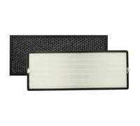 vhbw Set de filtro 2 uds. compatible con Rowenta Intense Pure Air XL PU6020F1, PU6020F0 purificador de aire - filtro carbón activo, filtro Hepa