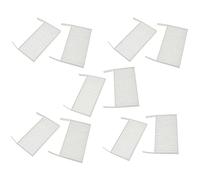 vhbw Set de filtros compatible con Zehnder ComfoAir | 70 unidad de ventilación, Filtro de aire G4 / F7 (10 uds.), 19 x 10 x 3 cm, blanco