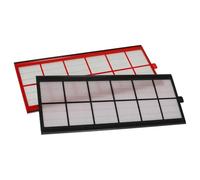 vhbw Set filtros compatible con Zehnder ComfoAir 350, 550 unidad ventilación - G4 / F7 2 uds., 50 x 17 x 1 cm, blanco/rojo/negro