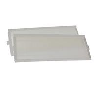 vhbw Set filtros compatible con Zehnder ComfoAir E300 | E350, Pro 300, E400 unidad ventilación - G4 / F7 2 uds., 50 x 16 x 2 cm, blanco