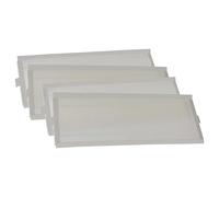 vhbw Set filtros compatible con Zehnder ComfoAir Q350 TR Enthalpie | Q450 unidad ventilación - G4 / F7 4 uds., 50 x 16 x 4 cm, blanco