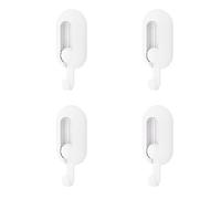 Vhger 4 ganchos multiusos, rotación de 360 grados, almacenamiento plegable, para colgar en la parte superior y en la pared, adecuado para cocina, baño, colgar a diario