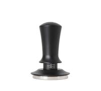 VIA CREMA Prensa molida de café para prensar café - Elegante sello de espresso como manipulador de barista, presión de contacto calibrada | Presión de contacto de 25 libras (54 mm)
