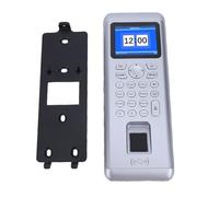 ViaGasaFamido Control de Acceso Máquina de Asistencia Reloj de Tiempo Biométrico con Capacidad de 1000 Huellas Dactilares 100000 Registros Descarga USB para Oficinas Fábricas Escuelas