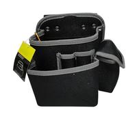 ViaGasaFamido Funda de Herramientas para Electricista, Cinturón de | Funda de Almacenamiento para Herramientas, con 4 Bolsillos y Clip de Cinturón, Ideal para Electricistas, Carpinteros y