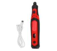 ViaGasaFamido Mini Herramienta Rotativa Inalámbrica, Kit de Herramienta Rotativa Recargable 15000 RPM 3 Velocidades, for Lijado Pulido Grabado y Bricolaje