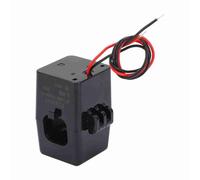 ViaGasaFamido Mini Sensor de Bobina de Transformador de Corriente de Núcleo Dividido, 100A, 16mm, con Estructura de Junta a Presión, Bridas de Nailon para Medidor de Energía, CA 220V 380V