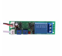 ViaGasaFamido Módulo de Interruptor de Temporizador de Retardo de Ciclo de 2 Piezas - Relé Ajustable Confiable para Probar Circuitos y Operaciones de Dispositivos - Placa PCB Duradera