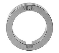 ViaGasaFamido Rollo de alimentación de Alambre para máquina de soldar 30mm/1,18 Pulgadas Rodillo alimentador de Alambre de Acero 0,8/1,0/1,2 Rueda guía de alimentación de Alambre para Binzel(0.8mm)