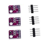 ViaGasaFamido Sensor de Temperatura y Humedad Digital, Módulo, 3 Unidades | Placa FR-4, Pads Dorados, Cabecera de Cuatro Pines, Compatible con RasPi, Interfaz I2C, Monitoreo de Invernadero