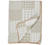 VIALMAN Colcha Bouti Ligera Sofia 21 para Cama Individual de 105 cm | Colcha Cama 105 | Tamaño Colcha 200 x 270 cm, Color Beig