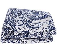 VIALMAN Colcha Bouti Ligero Sofia 29 con un Diseño de Cachemira para Cama de Matrimonio de 135 cm | Colcha Cachemir 135 | Colcha Paisley 230x270 cm, Color Azul Marino