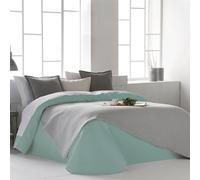 VIALMAN Colcha Bouti Lisa Alba 24 para Cama de 180 y 200 | Tamaño Colcha 270 x 270 cm | Colcha Ligera Color Verde Cama 180 y 200