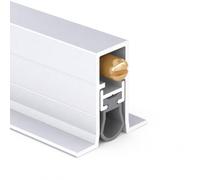 Viaoragiosa Burlete Automatico Puertas Burlete,Empotrado Bloqueador de Ruido para Puerta,Burlete Puerta automático Oculto bajo Puerta,Resistente al Vientos,Que Bloquea Polvo,La Luz Los Roedores