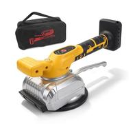 Vibrador de azulejos 2 en 1 para batería Dewalt 18 V/20 V | Con regulación de velocidad de 5 niveles, base de succión de 130 mm, fuerza de sujeción de 80 kg, máx. 13.500 vibraciones/min