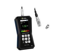 Vibrómetro PCE Instruments para Control de Vibraciones en Máquinas | Función Hold y Valor Pico | Valoración Automática de ISO 10816-3 | Pantalla Gráfica a Color