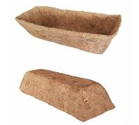 Vibsky Cesta colgante redonda de fibra de coco de coco para macetas de flores para jardinería, balcón, bodas, transpirable, decoración ecológica (30 pulgadas)