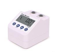 Vibsky Monitor de flujo digital para sistemas de filtro de agua, medidor de caudal con pantalla visual y sonido, unidad blanca de 66 x 90 x 63 mm
