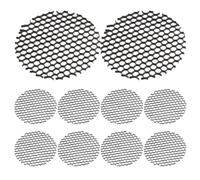 VICASKY 10 rejillas de panal de aleación de aluminio, malla antirreflejos | Accesorio antideslumbrante para lámparas, guía la luz suavemente para sala de estar y estudio, fácil instalación en focos