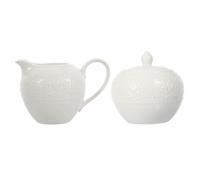 VICASKY 2 Piezas Azucarero de Cerámica Set Funcional de Cocina Elegante