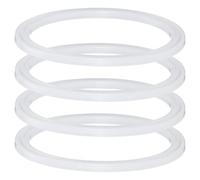 VICASKY 4 Piezas Anillo de Sellado de Silicona Blanco para Tapa de Botella Térmica