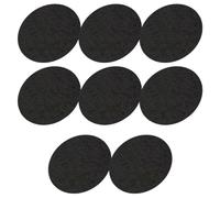VICASKY 8 Piezas Tapete Quemador de Incienso Redondo de 8,5cm, Aluminio | Frente Ignífugo y Respaldo de Aluminio, Accesorio Portátil para Varillas y Discos, menos Limpieza