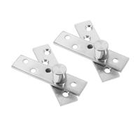 VICASKY Bisagras de Puerta Ocultas de Acero Inoxidable para Tableros de 20-40 Mm con Rotación de 360 Grados, Paquete de 2 Pares para Puertas de Armarios