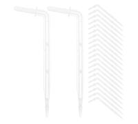 VICASKY Conjunto de 50 Aspersores de Goteo Curvos 4/7 MM para Sistema de Riego Automático en Macetas y Jardinería Sostenible