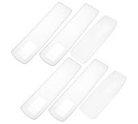 VICASKY Funda de Silicona Transparente para Mando a Distancia Protector para Control Remoto del Televisor y Aire Acondicionado, Pack de 6 Unidades Adecuado para Fiesta Verano