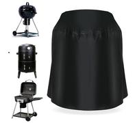 VICASKY Funda para Parrilla Redonda de 70x70 Cm para Exteriores, Resistente Lluvia y Fácil de Limpiar, Material de Fibra de Poliéster Portátil para Barbacoas y Fogatas