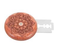 VICASKY Lame para Marcar Pan de Madera y Acero Inoxidable para Masa | Herramienta Portátil para Panadería, Corte de Masa y Formado, Cuchillas de Repuesto, Uso Doméstico