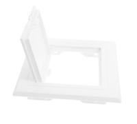 VICASKY Panel de Acceso de Plástico Abs Blanco para Equipo de Aire Acondicionado Cubierta del Puerto de Inspección, Fácil Instalación y Resistente para Mejora del Hogar en Fiesta Verano