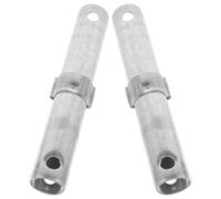 VICASKY Pasador de Bloqueo de Andamio de Metal Plata, Accesorio Compatible Estructuras de Andamio, Reduce Mantenimiento, Pack de 2 Piezas