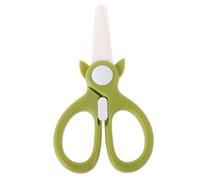 VICASKY Tijeras de Cerámica y Mango de Plástico para Cortar Alimentos Multifuncionales, Portátiles y Fáciles de Limpiar Hoja de Cerámica Ideales para Cocina y Uso al Aire Libre
