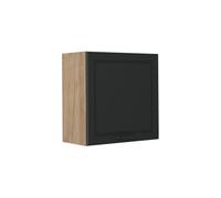 Vicco Armario Colgante R-Line, Antracita casa de Campo/Roble Dorado 60 cm | Frente de MDF · 1 Estante · Profundidad - 31 cm · Libremente combinable · ✓ Espacio de almacenamiento práctico