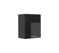 Vicco Armario Colgante R-Line, Negro Brillo Intenso/Antracita 50 cm | 1 Puerta · 1 Estante · Profundidad - 31 cm · ✓ Libremente combinable · ✓ Espacio de almacenamiento práctico