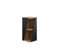 Vicco Armario Mediano Benno, Antracita, 31.6 x 70.5 cm | 2 compartimentos · Espacio de almacenamiento abierto · Rápidamente a mano · Mucho espacio para artículos de baño
