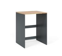 Vicco Armario para Lavadora Viktor, Antracita/Roble Dorado, 68 x 88.2 cm | para almacenamiento que ahorra espacio sobre lavadoras