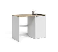 Vicco Armario para Lavadora Viktor, Blanco, 113.6 x 88.2 cm