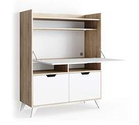 Vicco Escritorio Secretario Berdi, Sonoma, 110 x 45 cm | apto como espacio de trabajo para oficina en casa o despacho