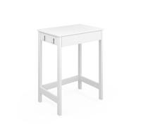 Vicco Escritorio Surrey, Blanco, 60 x 40 cm | con cajón, con gancho para almacenamiento y combinable con muebles Surrey