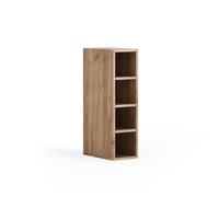 Vicco Estantería de Almacenamiento RULA, Roble Dorado 20 x 81.6 cm