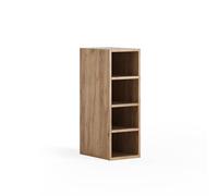 Vicco Estantería de Almacenamiento RULA, Roble Dorado 25 x 81.6 cm