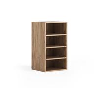 Vicco Estantería de Almacenamiento RULA, Roble Dorado 40 x 81.6 cm