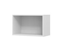 Vicco Estantería de Pared Tomy, Blanco, 60 x 36 cm | para montaje en pared como estante para libros y decoración