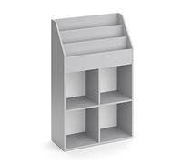 Vicco Estantería Infantil Luigi, Gris, 72 x 114.2 cm | combinable para almacenar juguetes y libros